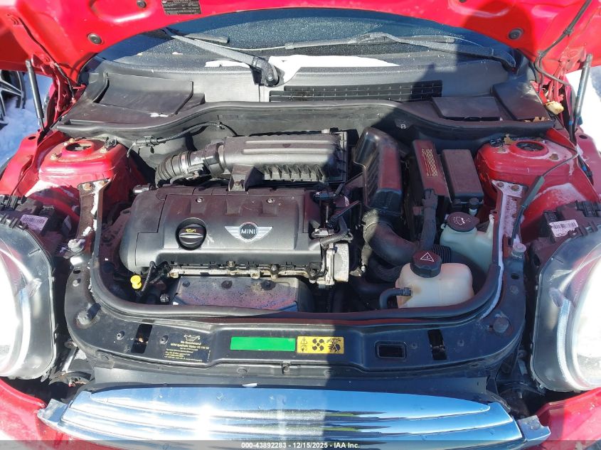 2010 Mini Cooper VIN: WMWMF3C52ATZ22775 Lot: 43892283