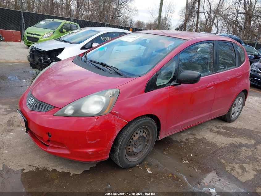2009 Honda Fit VIN: JHMGE87279S041263 Lot: 43892291