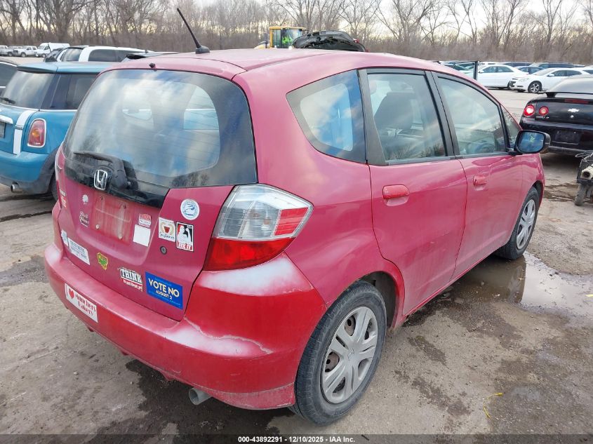 2009 Honda Fit VIN: JHMGE87279S041263 Lot: 43892291