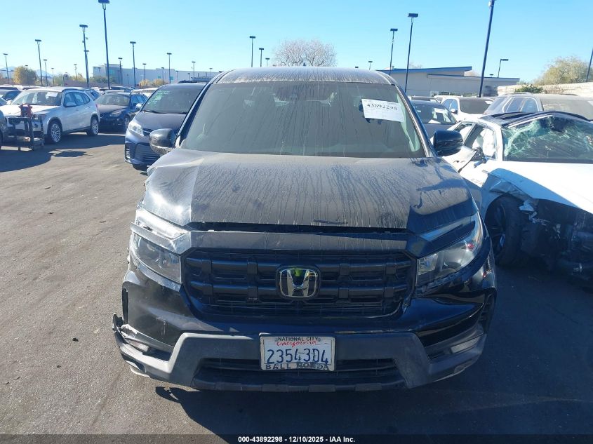 2024 Honda Ridgeline Sport VIN: 5FPYK3F12RB019542 Lot: 43892298