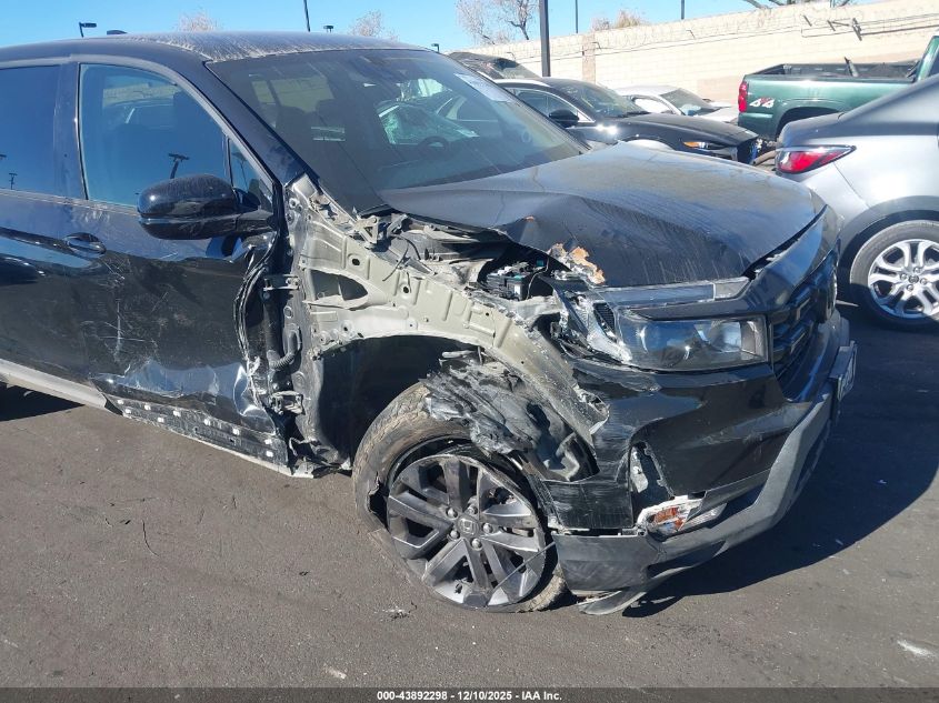 2024 Honda Ridgeline Sport VIN: 5FPYK3F12RB019542 Lot: 43892298