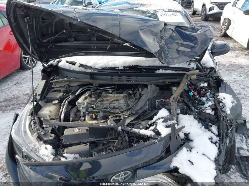 2020 Toyota Corolla Le VIN: 5YFEPRAE4LP007706 Lot: 43892305