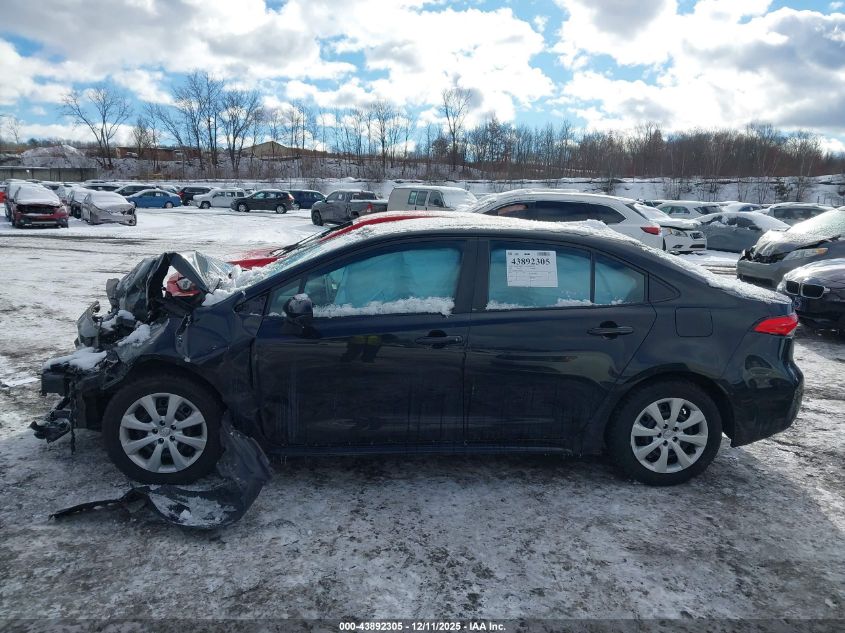 2020 Toyota Corolla Le VIN: 5YFEPRAE4LP007706 Lot: 43892305