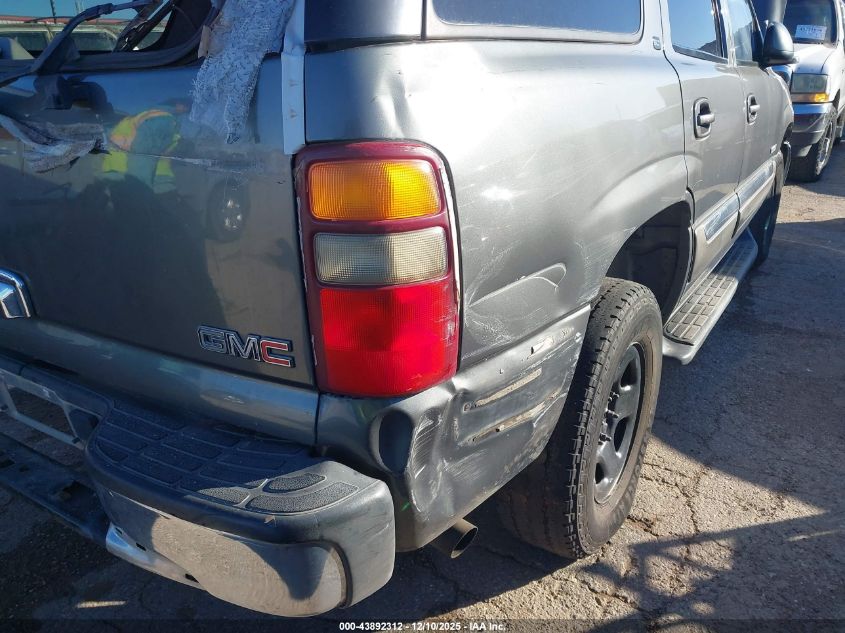 2002 GMC Yukon Slt VIN: 1GKEK13ZX2R236187 Lot: 43892312