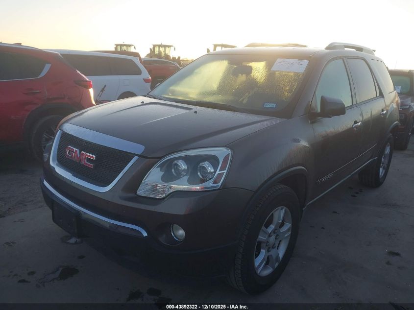 2008 GMC Acadia Sle-1 VIN: 1GKER13738J297480 Lot: 43892322