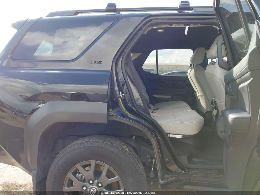 2025 Toyota 4Runner Sr5 VIN: JTEVA5BR6S5041441 Lot: 43892328