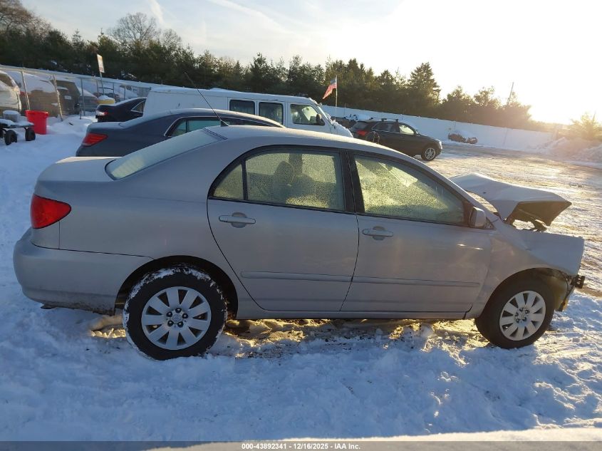 2003 Toyota Corolla Le VIN: 1NXBR32E23Z013463 Lot: 43892341