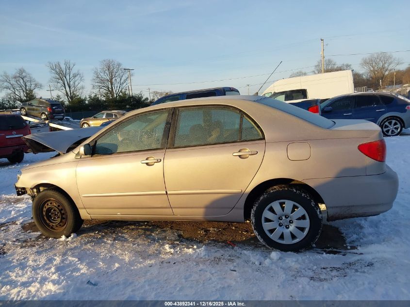 2003 Toyota Corolla Le VIN: 1NXBR32E23Z013463 Lot: 43892341