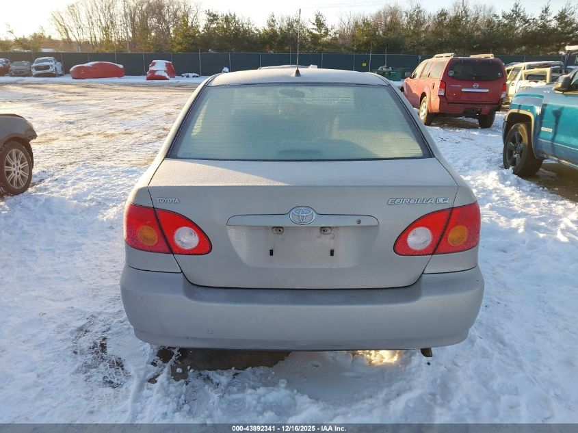 2003 Toyota Corolla Le VIN: 1NXBR32E23Z013463 Lot: 43892341