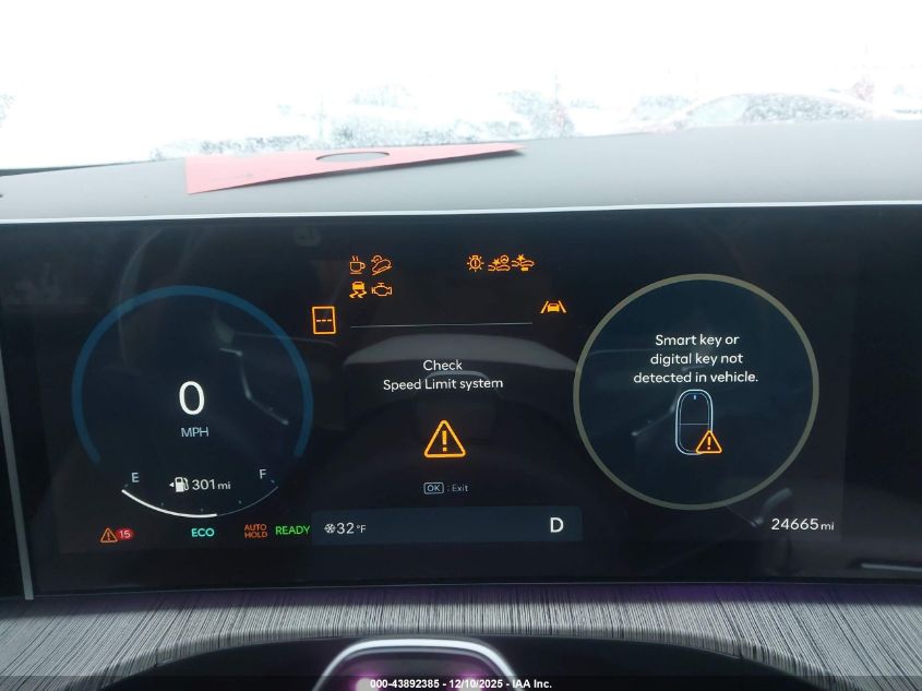 2025 Hyundai Santa Fe Hybrid Calligraphy VIN: 5NMP5DG1XSH028641 Lot: 43892385