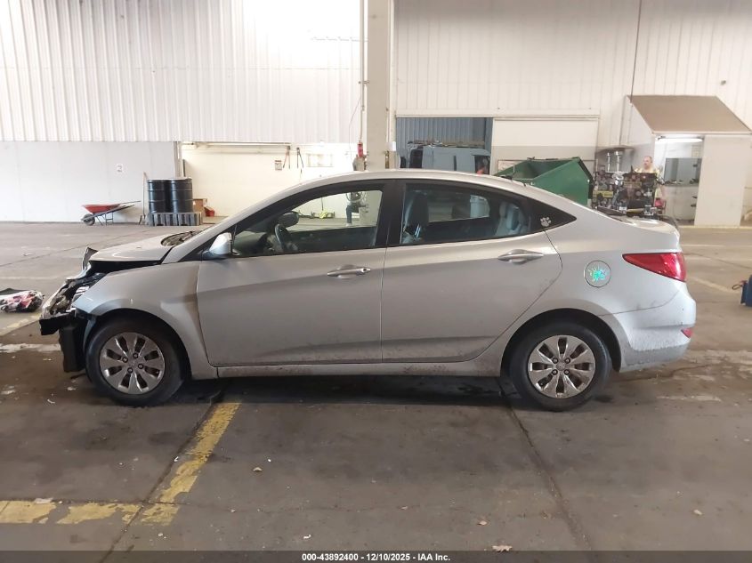 2016 Hyundai Accent Se VIN: KMHCT4AE6GU998563 Lot: 43892400