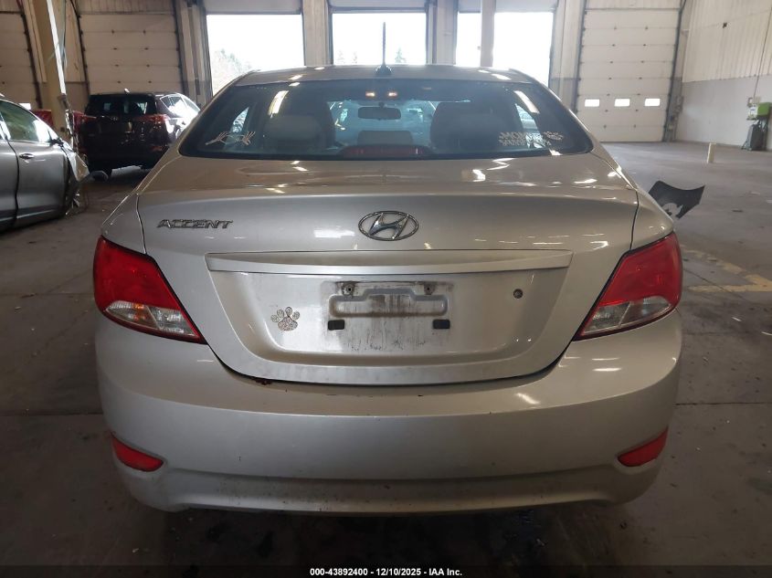 2016 Hyundai Accent Se VIN: KMHCT4AE6GU998563 Lot: 43892400