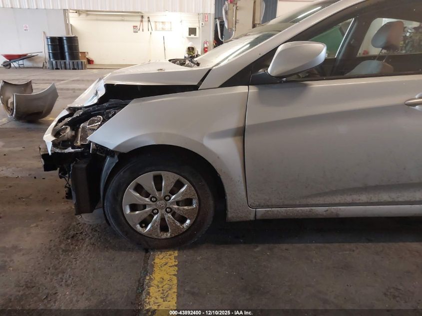 2016 Hyundai Accent Se VIN: KMHCT4AE6GU998563 Lot: 43892400