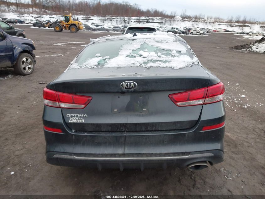 2019 Kia Optima Lx VIN: 5XXGT4L32KG378079 Lot: 43892401