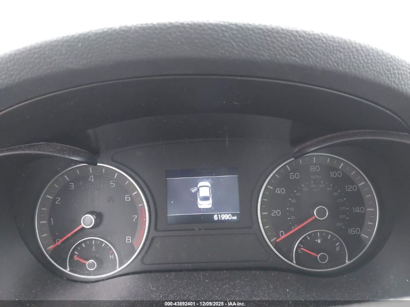 2019 Kia Optima Lx VIN: 5XXGT4L32KG378079 Lot: 43892401