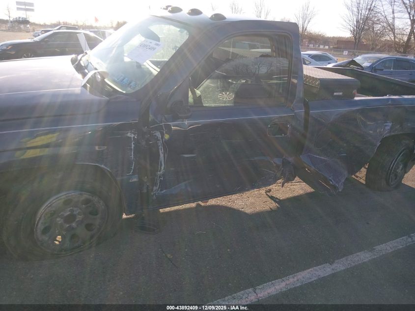 2006 GMC Sierra 1500 Work Truck VIN: 3GTEC14X16G255965 Lot: 43892409