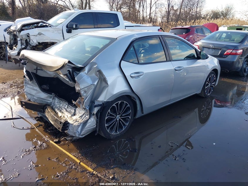 2015 Toyota Corolla S Plus