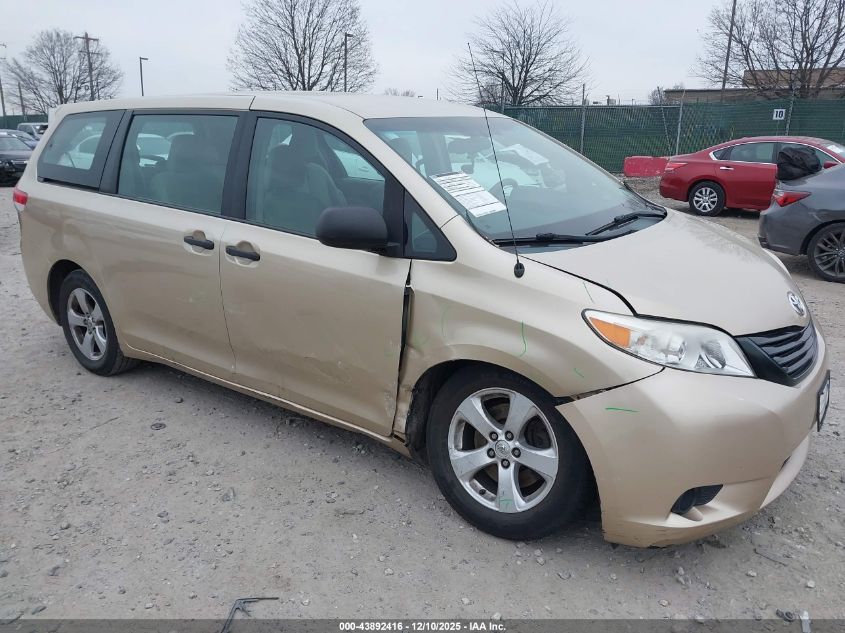 TOYOTA SIENNA L V6 7 PASSENGER