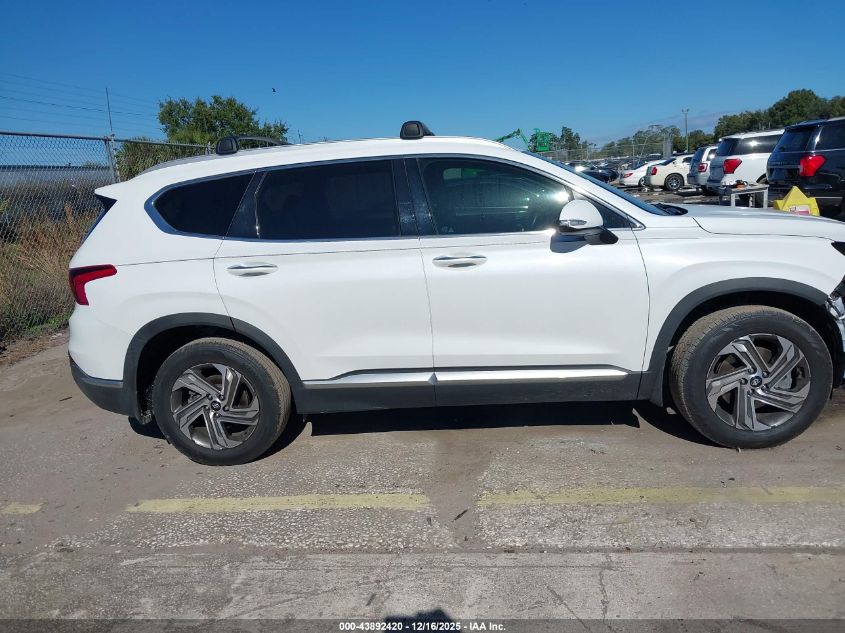 2022 Hyundai Santa Fe Sel VIN: 5NMS64AJ5NH408345 Lot: 43892420