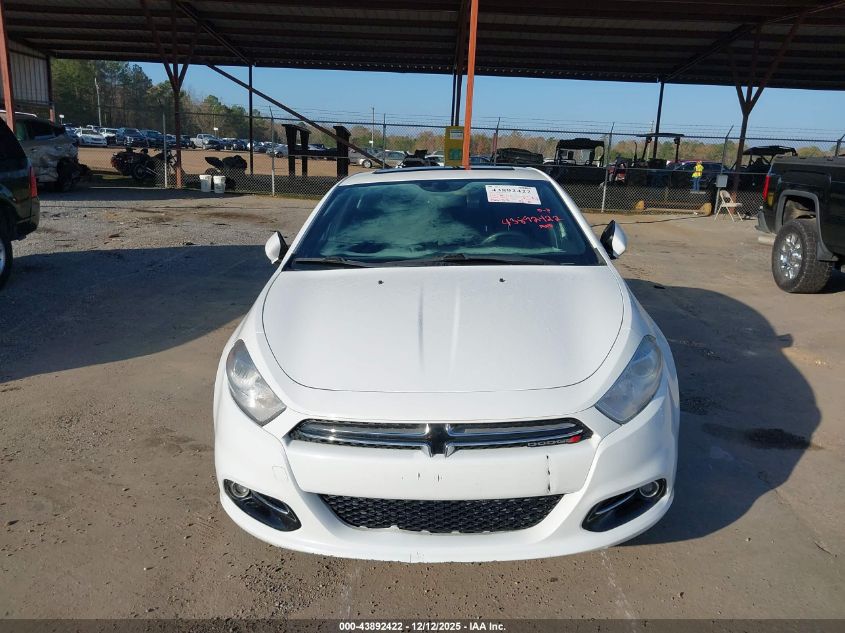 2013 Dodge Dart Limited VIN: 1C3CDFCA9DD324981 Lot: 43892422