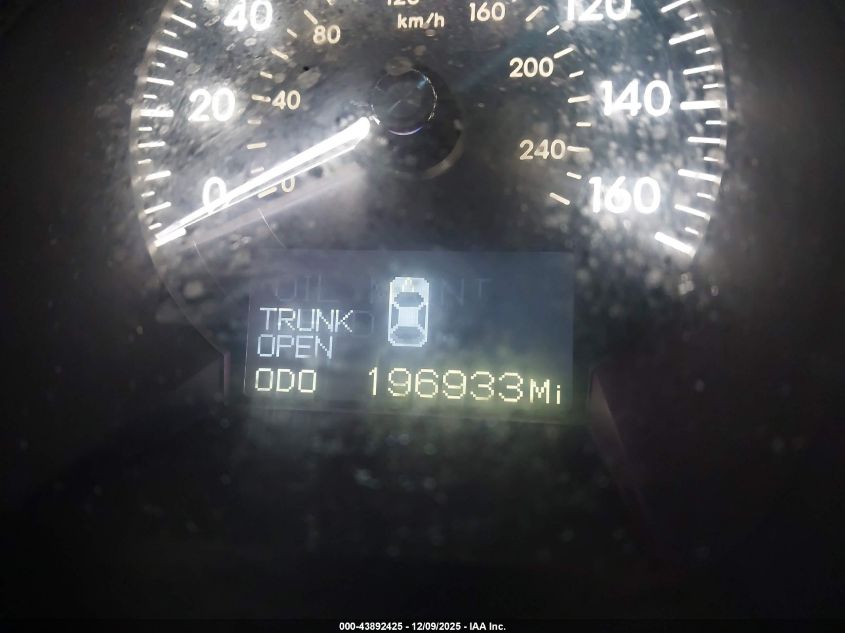 2007 Lexus Gs 350 VIN: JTHCE96S270013045 Lot: 43892425