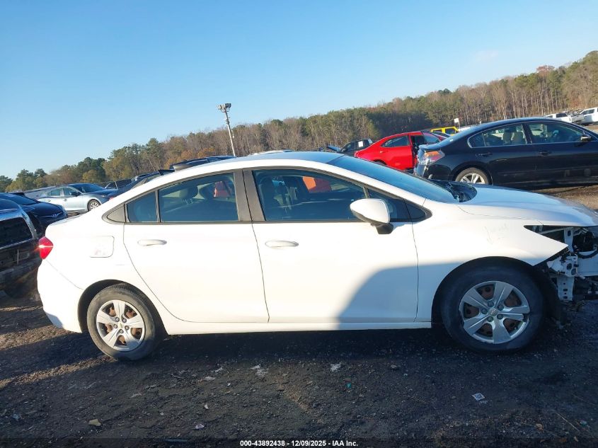 2017 Chevrolet Cruze Ls Auto VIN: 1G1BC5SM9H7269350 Lot: 43892438