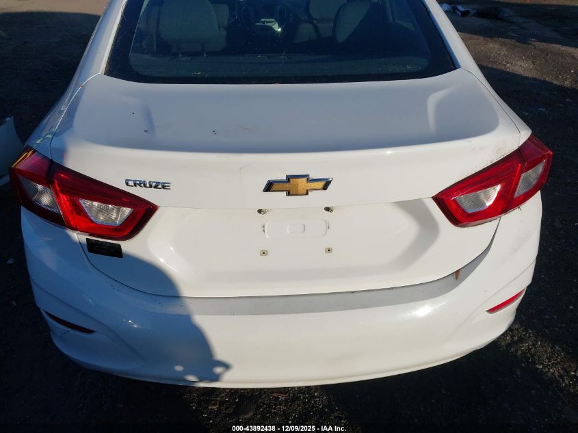 2017 Chevrolet Cruze Ls Auto VIN: 1G1BC5SM9H7269350 Lot: 43892438