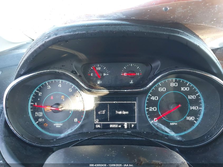 2017 Chevrolet Cruze Ls Auto VIN: 1G1BC5SM9H7269350 Lot: 43892438