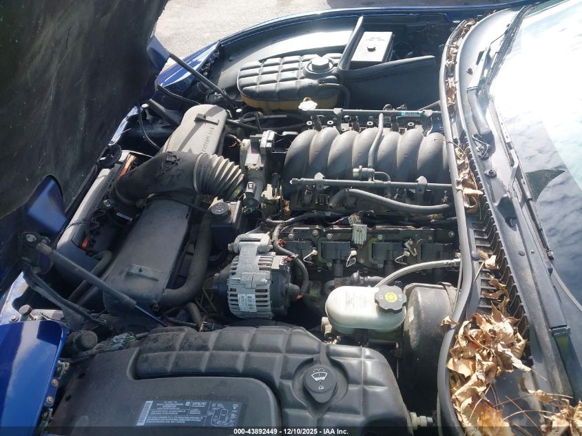 2004 Chevrolet Corvette VIN: 1G1YY32G245111898 Lot: 43892449