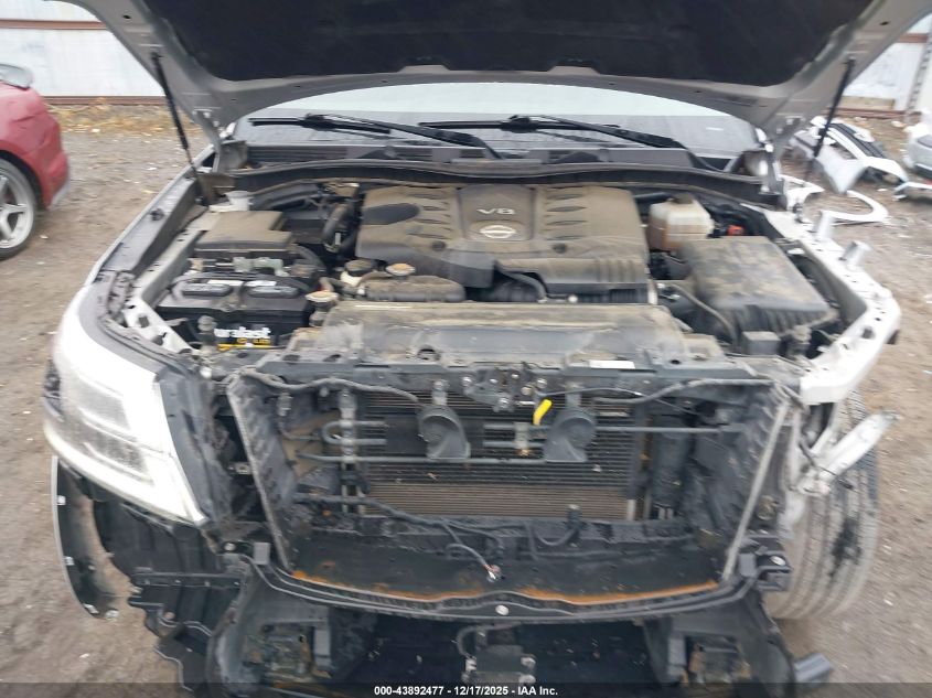 2021 Nissan Armada Sl 2Wd VIN: JN8AY2BA7M9371385 Lot: 43892477