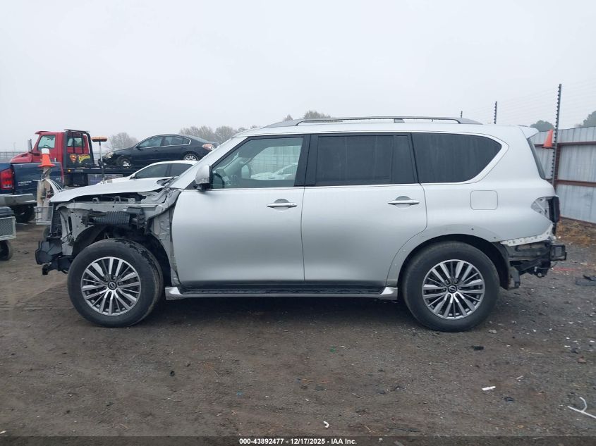2021 Nissan Armada Sl 2Wd VIN: JN8AY2BA7M9371385 Lot: 43892477