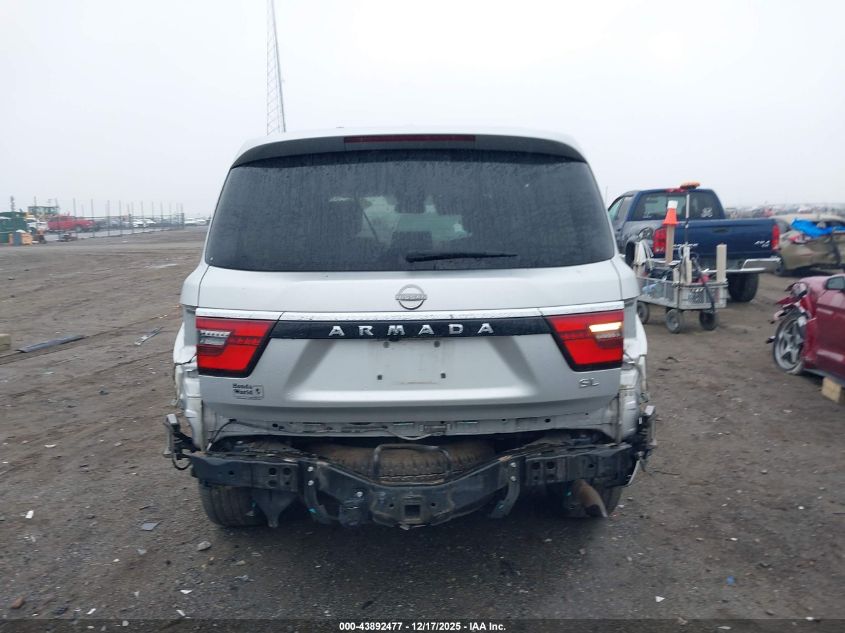 2021 Nissan Armada Sl 2Wd VIN: JN8AY2BA7M9371385 Lot: 43892477