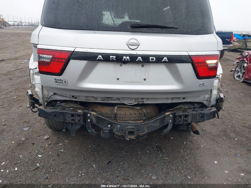 2021 Nissan Armada Sl 2Wd VIN: JN8AY2BA7M9371385 Lot: 43892477