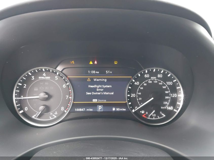 2021 Nissan Armada Sl 2Wd VIN: JN8AY2BA7M9371385 Lot: 43892477