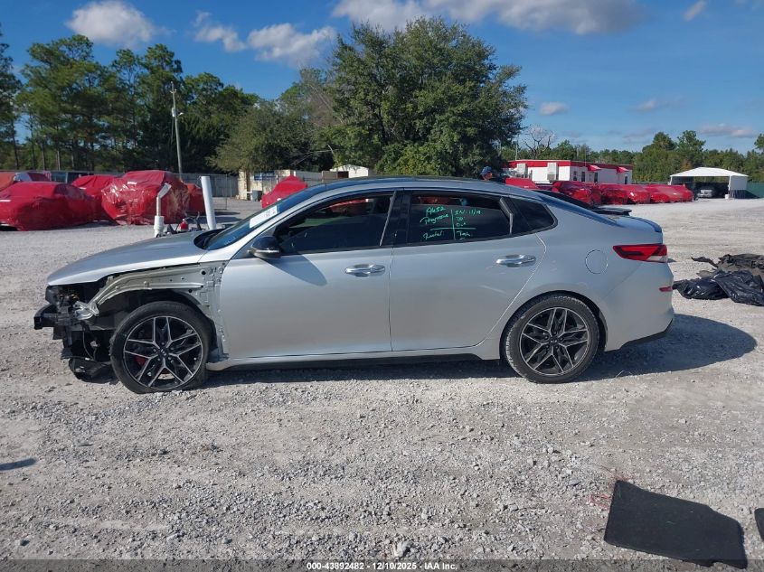 2020 Kia Optima Sx Turbo VIN: 5XXGW4L22LG411372 Lot: 43892482