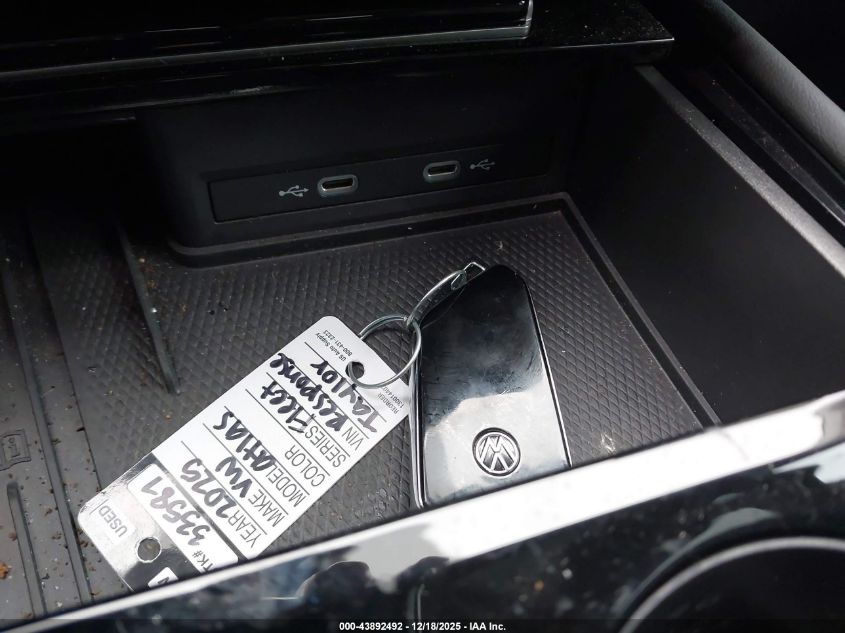 2025 Volkswagen Atlas 2.0T Sel VIN: 1V2BR2CA0SC533156 Lot: 43892492