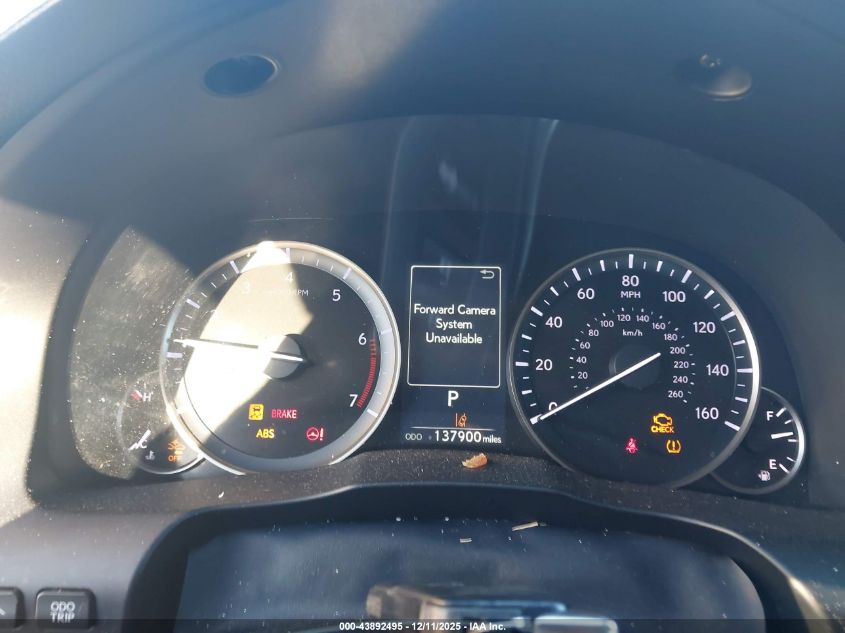 2016 Lexus Es 350 VIN: 58ABK1GG3GU019404 Lot: 43892495