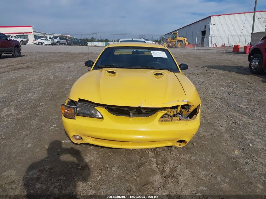 1998 Ford Mustang Svt Cobra VIN: 1FAFP47V8WF134782 Lot: 43892497