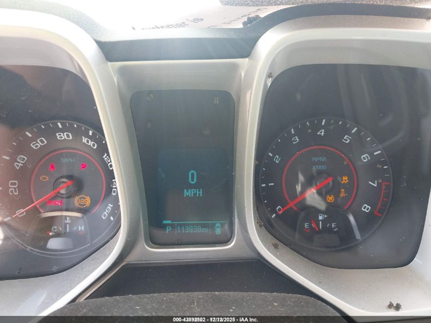 2013 Chevrolet Camaro 2Lt VIN: 2G1FC1E37D9175084 Lot: 43892502