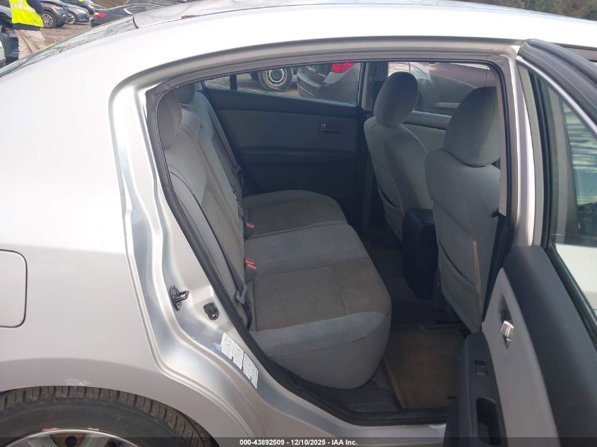 2010 Nissan Sentra 2.0S VIN: 3N1AB6AP3AL629532 Lot: 43892509