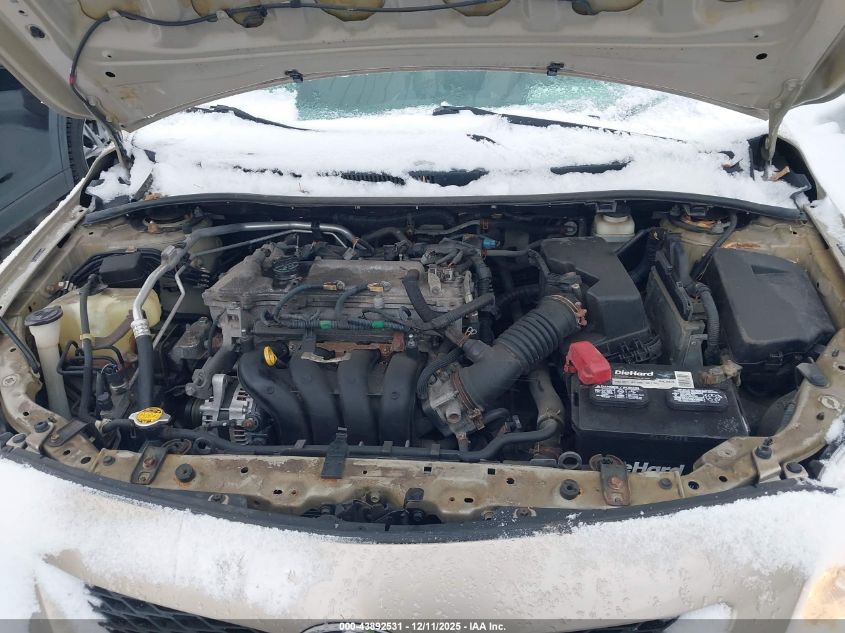 2010 Toyota Corolla Le VIN: 2T1BU4EE8AC385159 Lot: 43892531