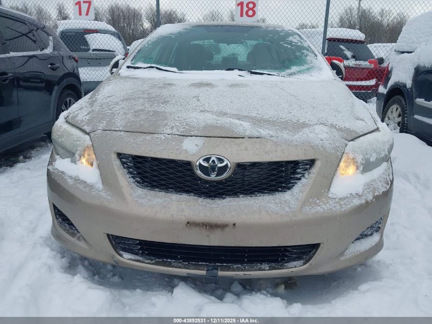 2010 Toyota Corolla Le VIN: 2T1BU4EE8AC385159 Lot: 43892531