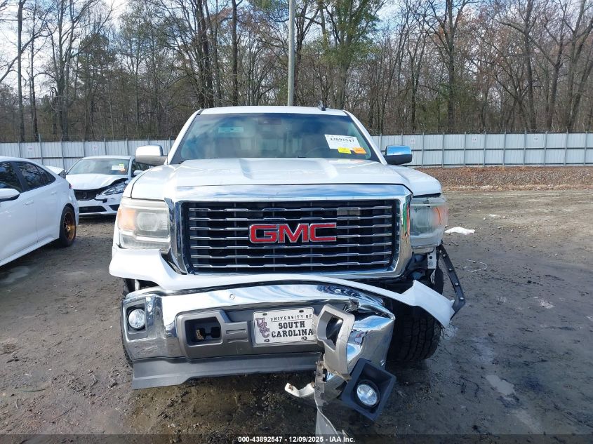 2015 GMC Sierra 1500 Slt VIN: 3GTU2VEC9FG520696 Lot: 43892547