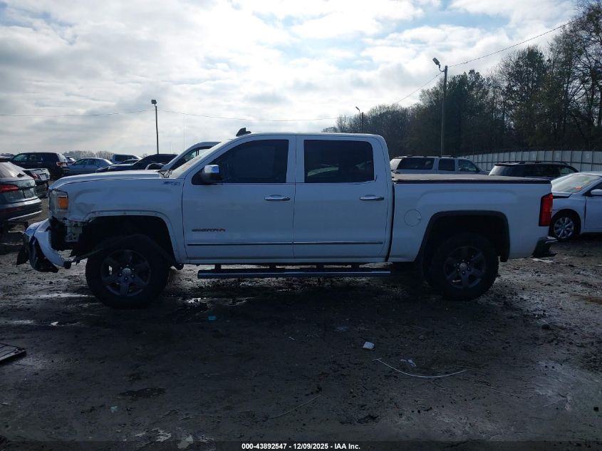 2015 GMC Sierra 1500 Slt VIN: 3GTU2VEC9FG520696 Lot: 43892547