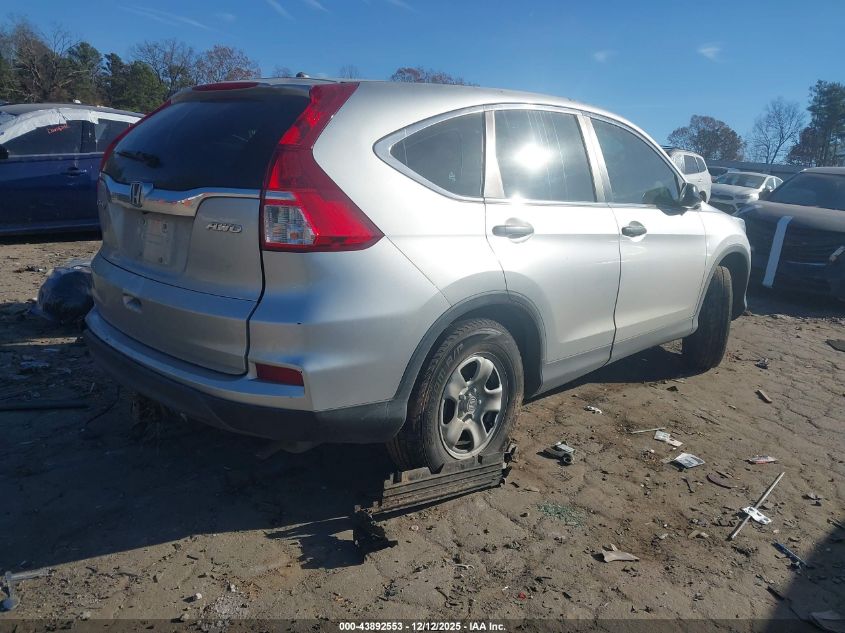 2015 Honda Cr-V Lx