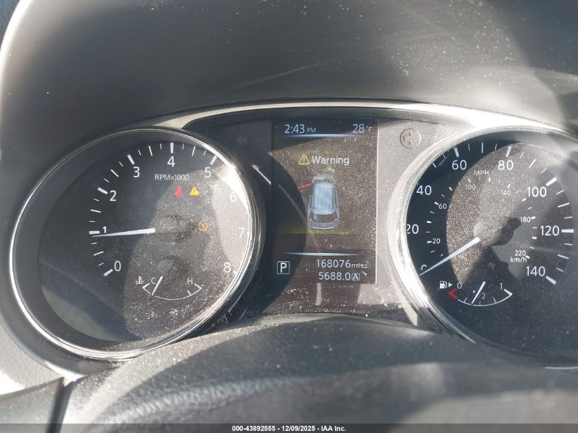 2016 Nissan Rogue Sv VIN: KNMAT2MT4GP632092 Lot: 43892555