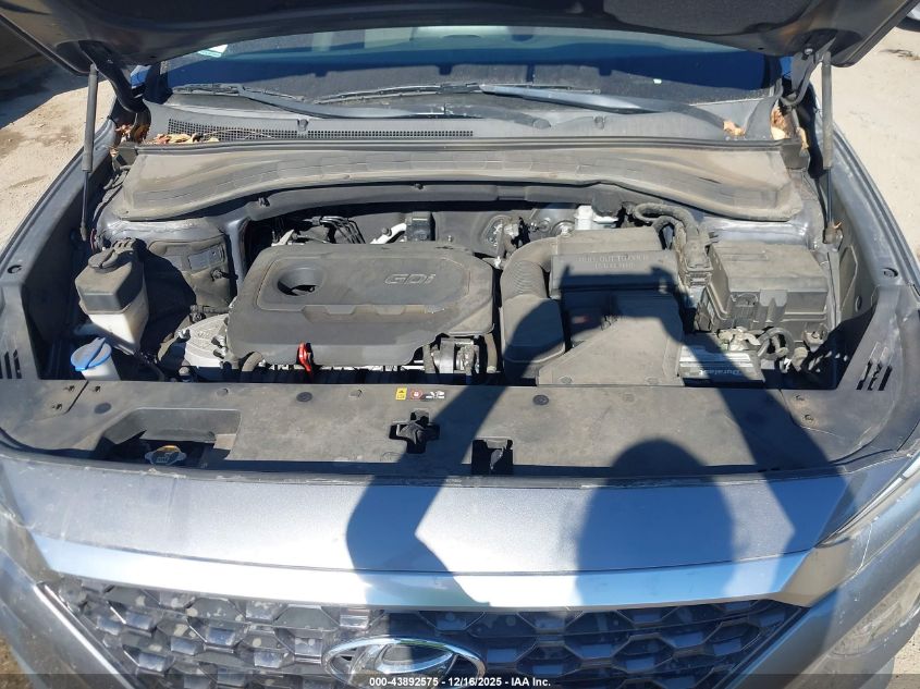 2019 Hyundai Santa Fe Sel VIN: 5NMS33AD1KH038763 Lot: 43892575