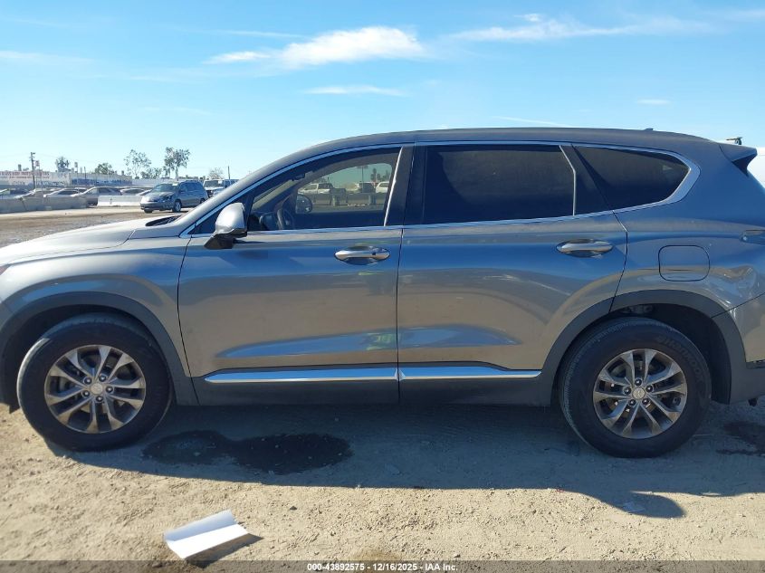 2019 Hyundai Santa Fe Sel VIN: 5NMS33AD1KH038763 Lot: 43892575