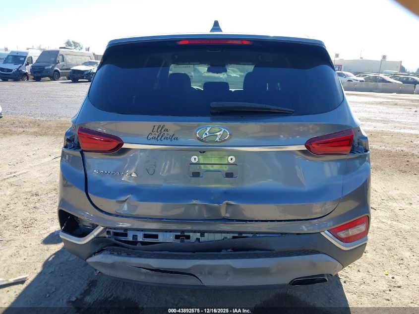 2019 Hyundai Santa Fe Sel VIN: 5NMS33AD1KH038763 Lot: 43892575