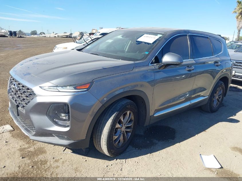 2019 Hyundai Santa Fe Sel VIN: 5NMS33AD1KH038763 Lot: 43892575